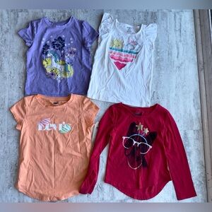 Bundle of girls shirts
